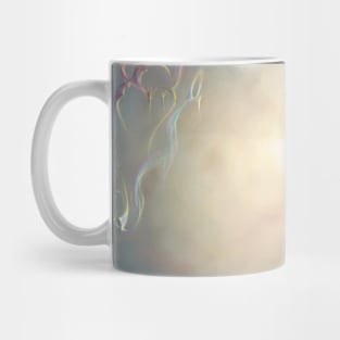 Wild Elf Golden Cat Eye Portrait Mug